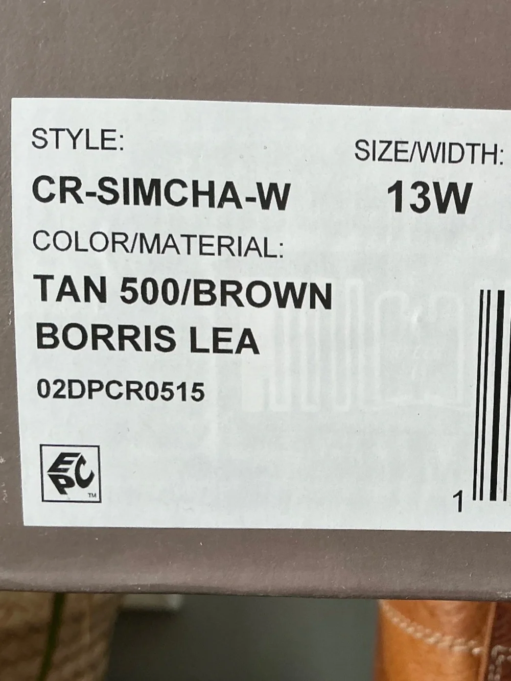 Crown Vintage Men’s 13W BOOTS
